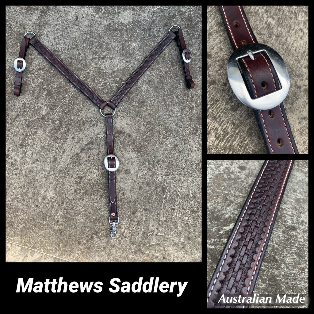 Western Breastplate Matthews Saddlery